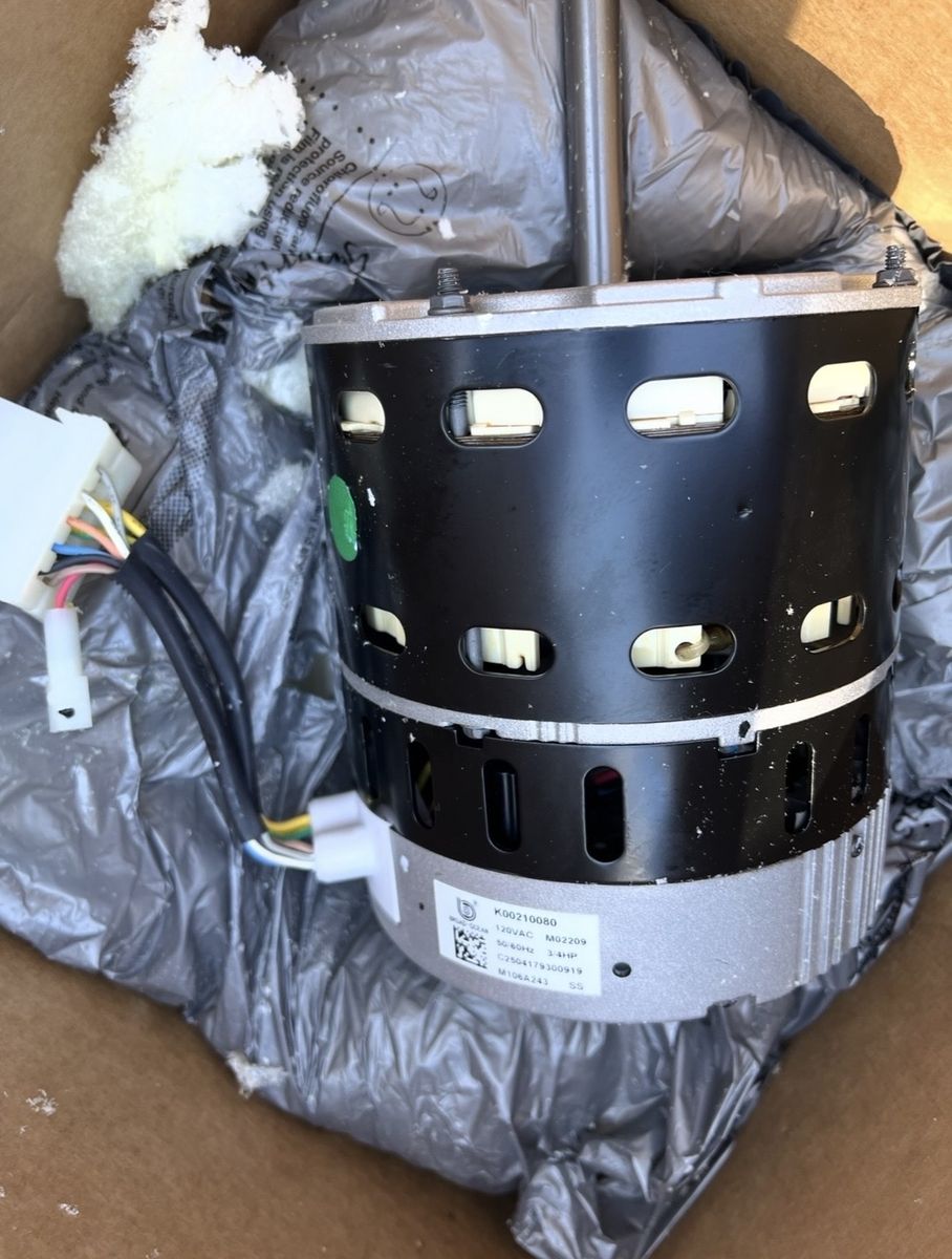 Broad Ocean 3/4HP variable speed ECM blower motor.