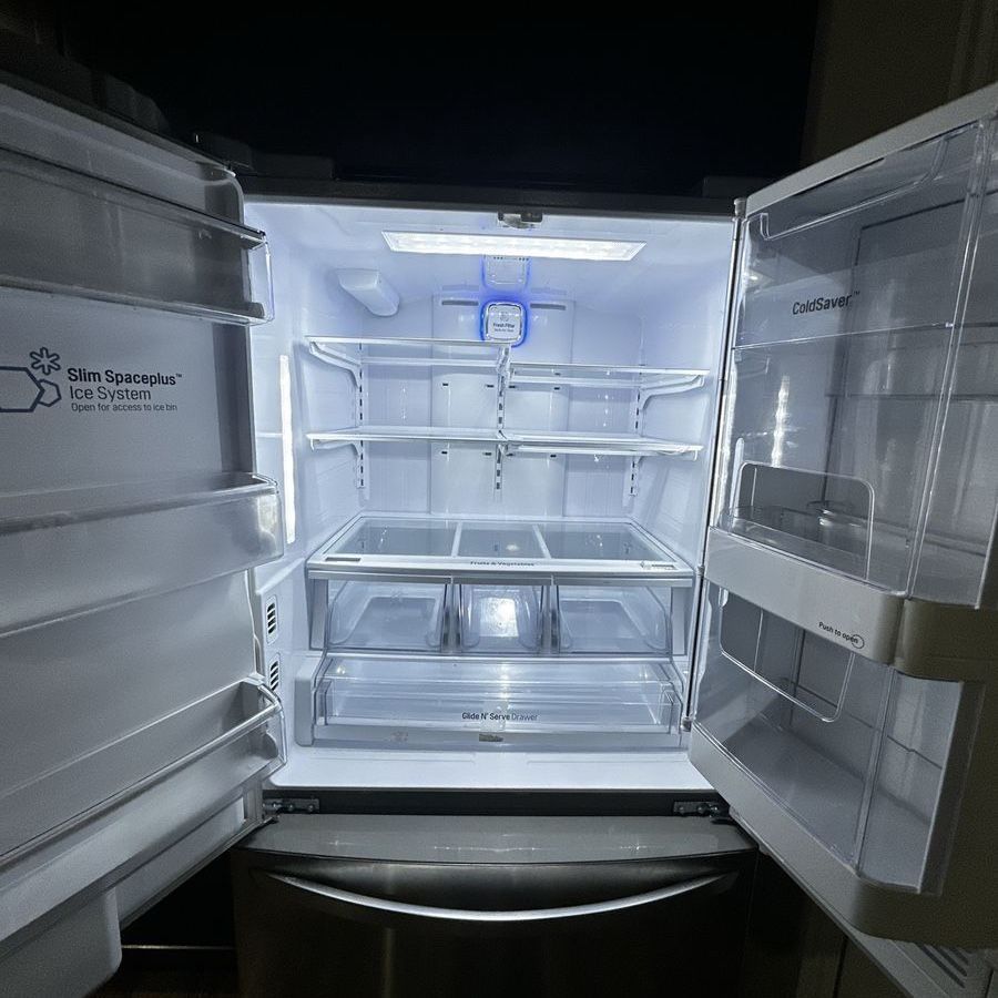 LG French Door Refrigerator - Stainless Steel, Ice/Water Dispenser