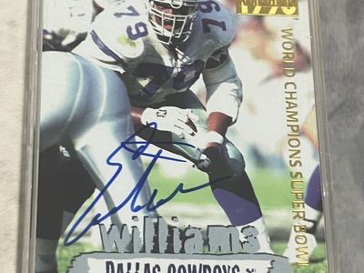edge autographed Dallas Cowboys players