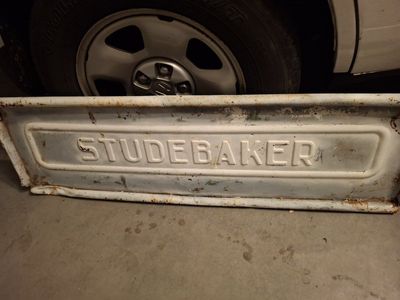 Vintage Studebaker Tailgate