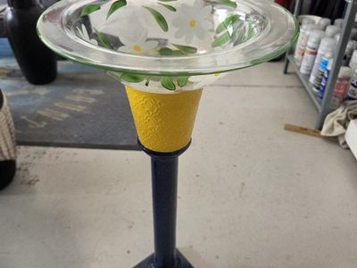 Decorative Pedestal Bird Baths / bird feeders- Assorted Styles