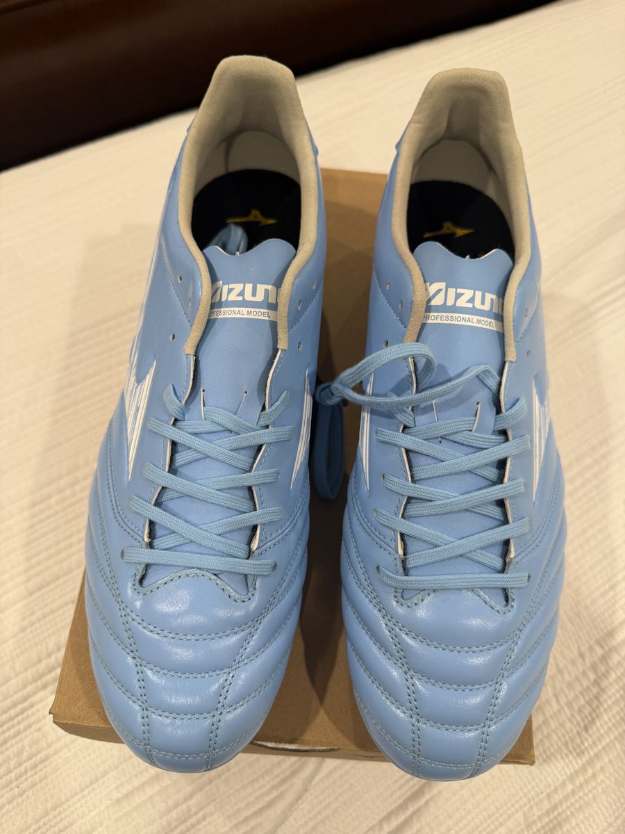 Mizuno Morelia Neo IV Pro FG Blue Soccer Cleats Size 11 NEW IN BOX