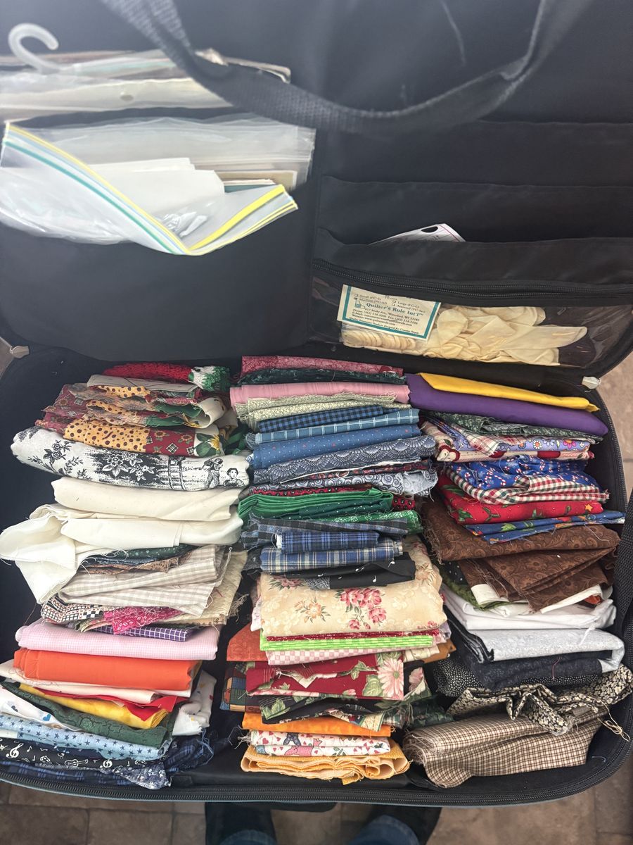 Material and quilting