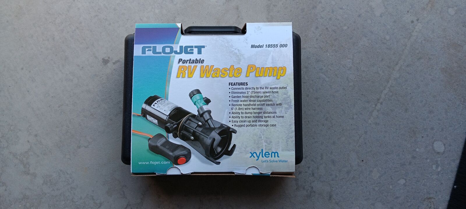 RV sewer pump