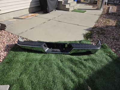 rear bumper chrome 2018 ram