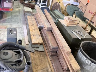 Used 2 X 6 redwood decking (16) 12' pieces (19) 8' pieces (8) 10' pieces