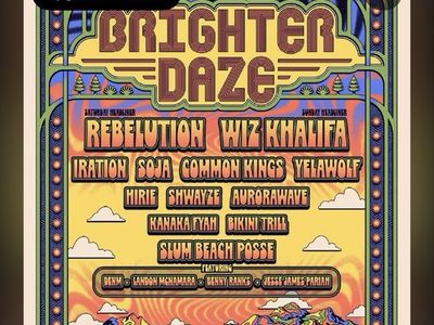 3 Brighter Daze Festival Tickets - Aug 29-30 Reno NV