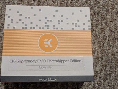 EKWB EK-Supremacy EVO Threadripper Edition, Full Nickel