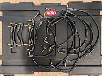 Planet Waves Custom Series 1/4 Inch Right Angle Patch Cables