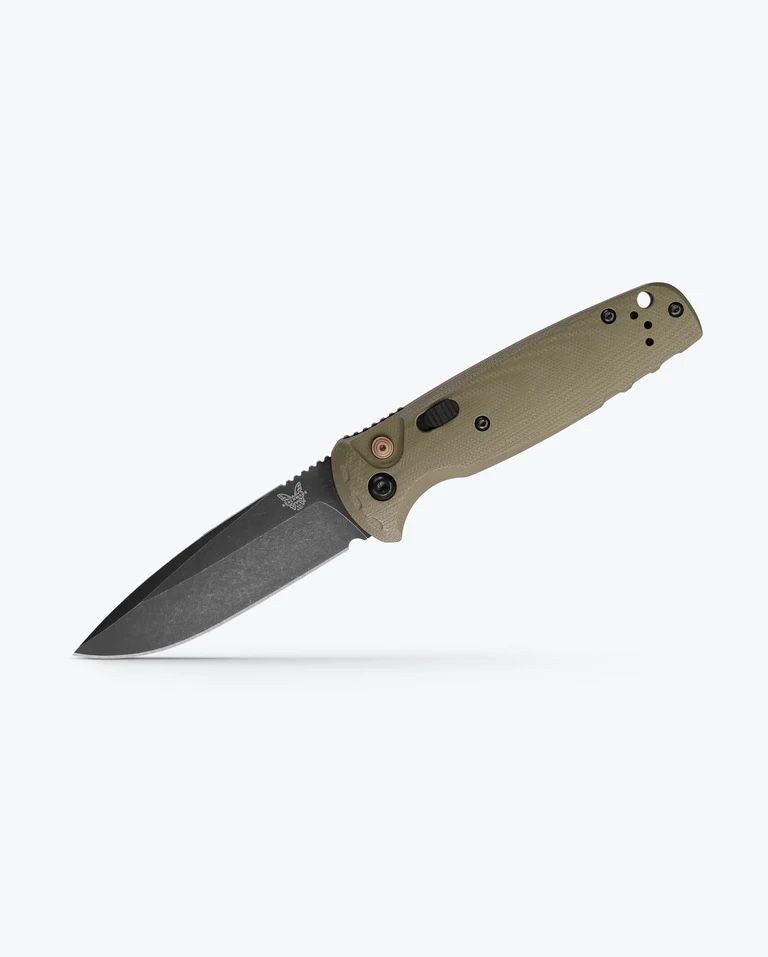 NEW Benchmade Folding Knife OD Green $300 retail 