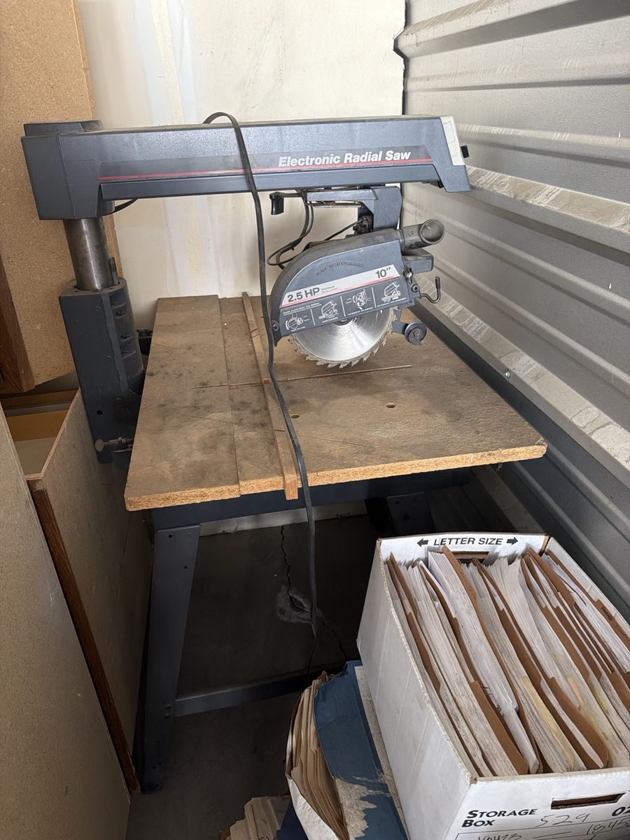 Craftsman 10” Electronic Radial Arm Saw with Stand