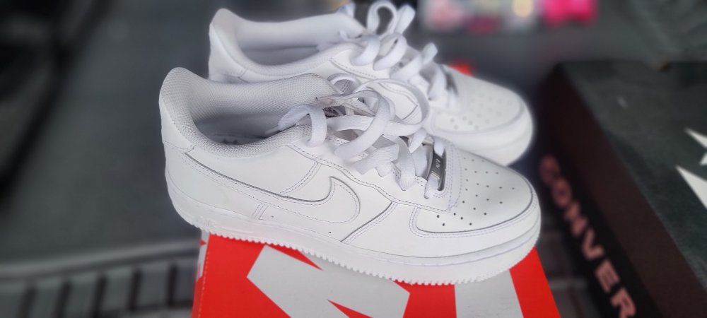 Nike Air Force ones size youth 6