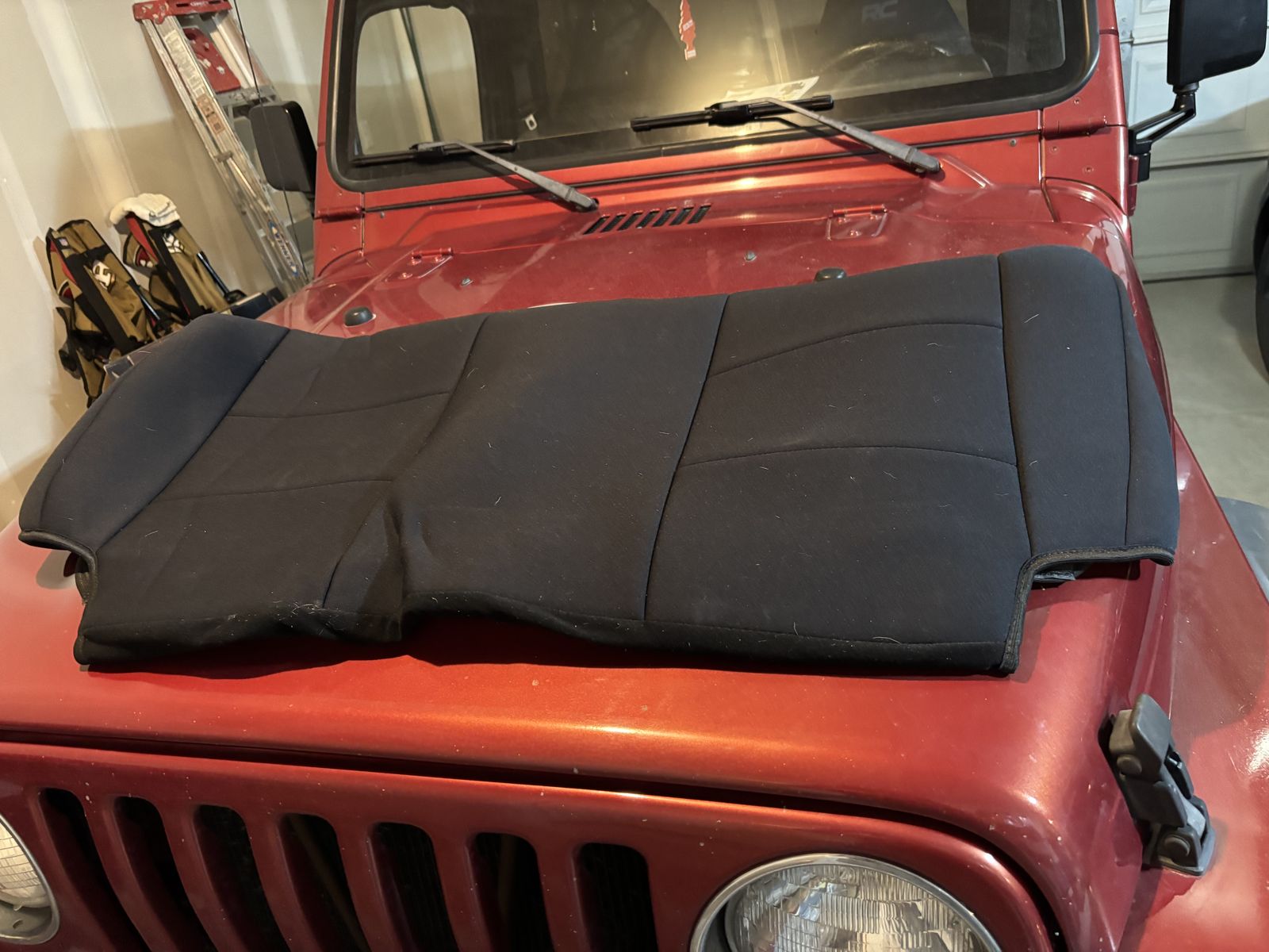 Seat cover back seat