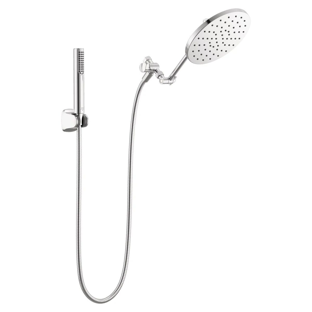Delta 75107 Adjustable Shower Head with Hand Shower, Chrome 1840088 #103501