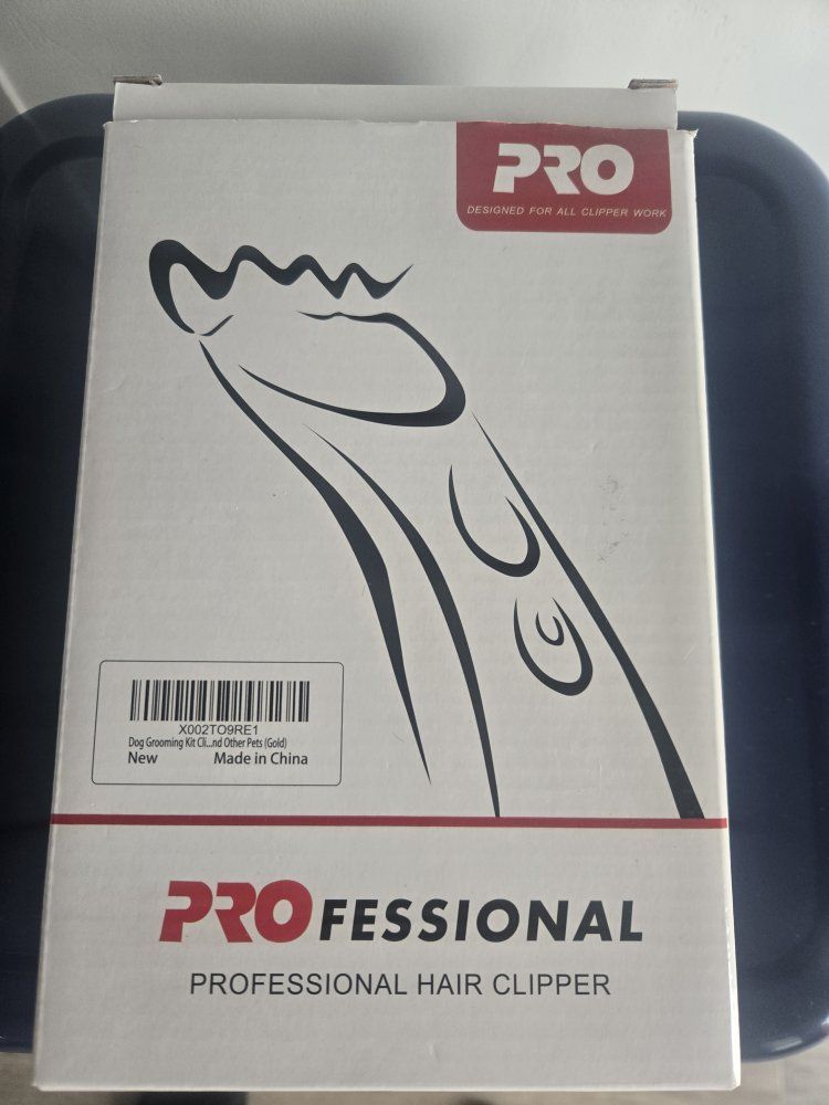 PRO Professional Dog & Pet Grooming Clipper Kit (Gold)