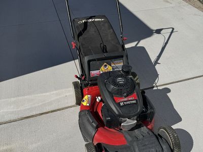 Troy-Bilt 21-Inch Self-Propelled Lawn Mower with Honda Engine and Bag