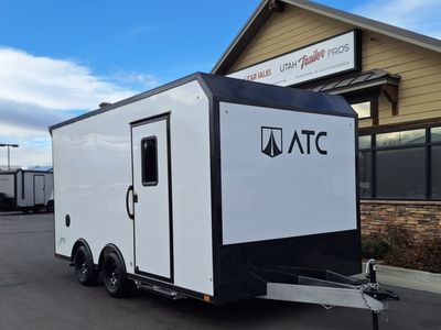 2026 ATC Trailers 8x16 8.5x16 sto 450 enclosed cargo trailer all a New