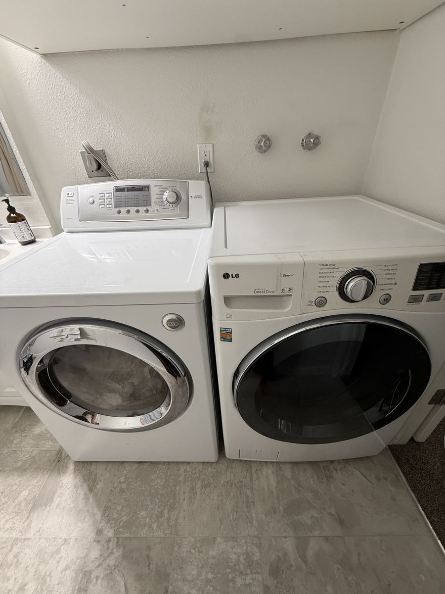 Washer and Dryer!