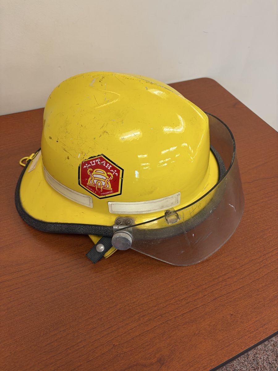 Vintage Firefighter Helmet