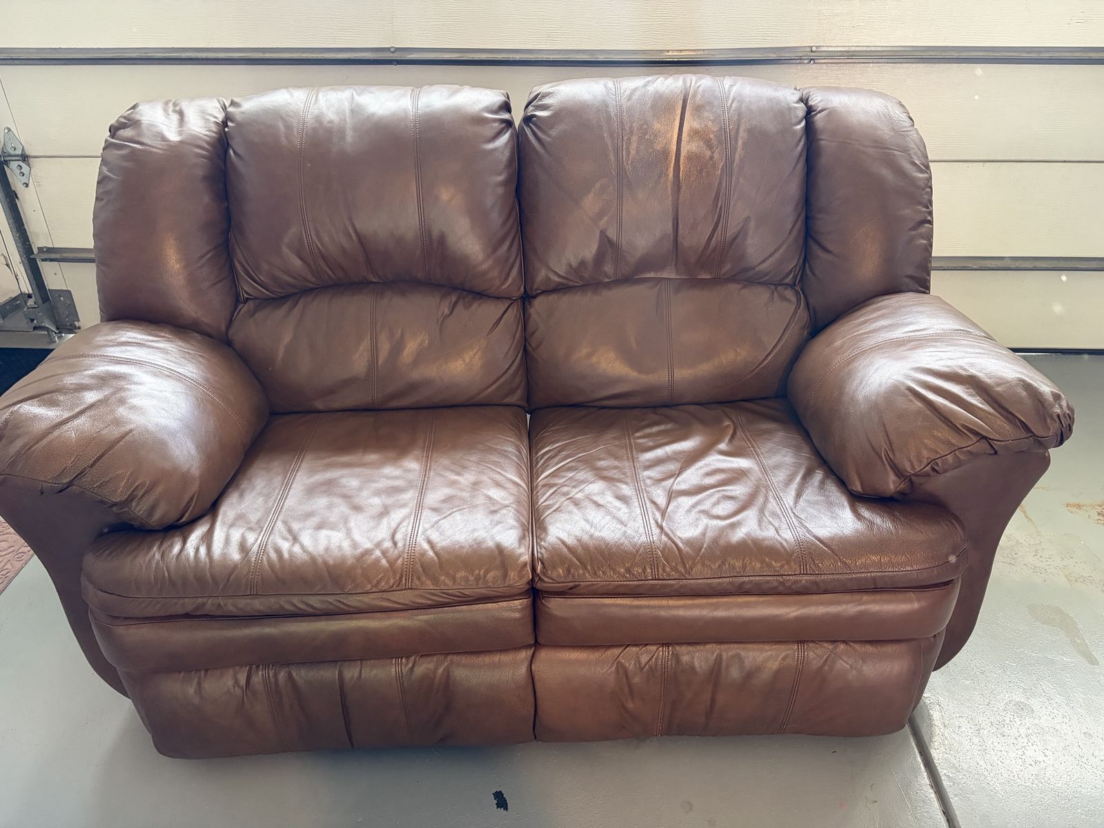 Leather Loveseat - Reclining - Great Condition