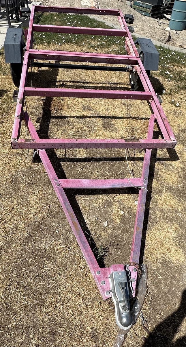 Folding Harbor Freight Trailer Frame