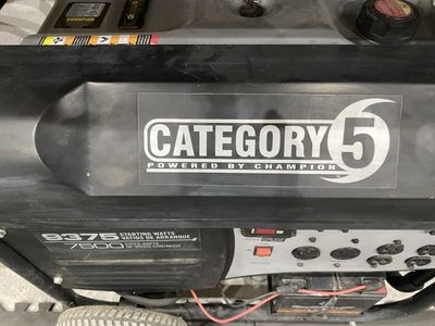 9375 watt category 5 generator by champion