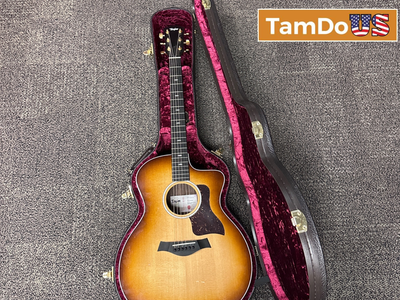 Taylor Sunset Blvd 214ce DLX SEB Grand Auditorium Acoustic Guitar Hard Case