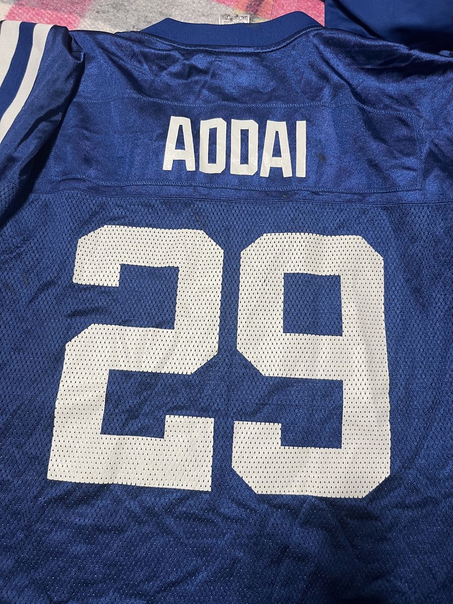 Reebok NFL Indianapolis Colts Addai #29 Blue Jersey Men's Size XXL