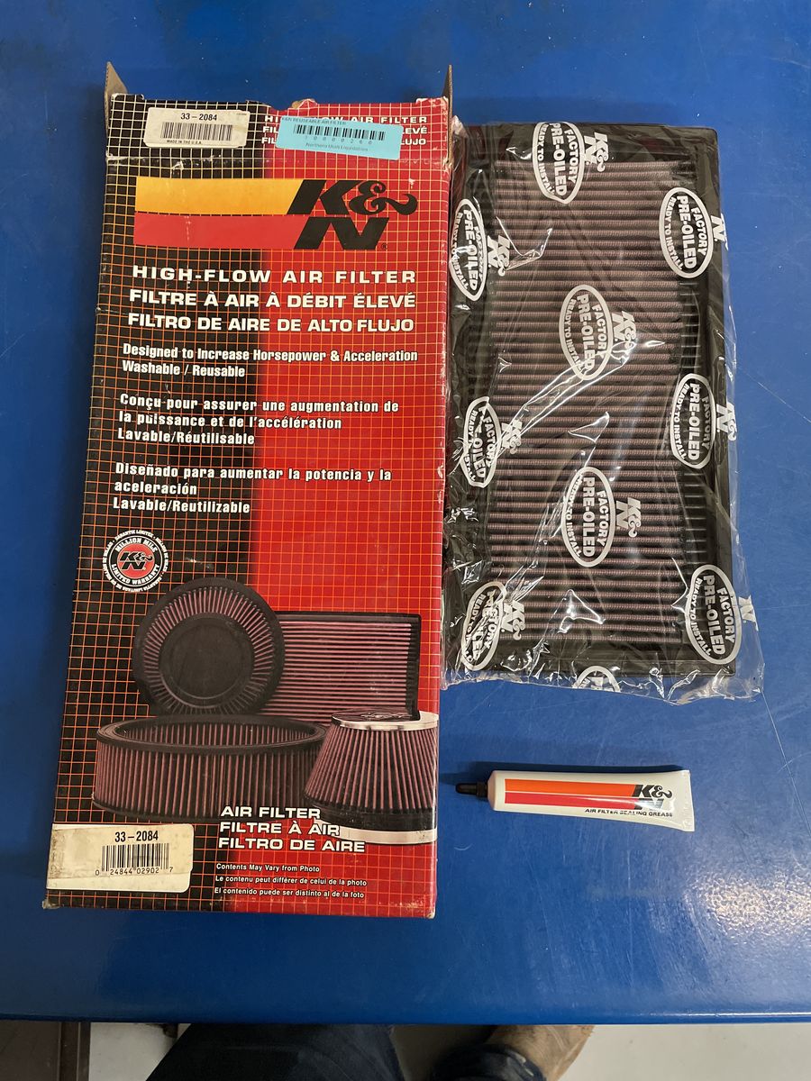 K&N 33-2084 Replacement Air Filter Made in USA