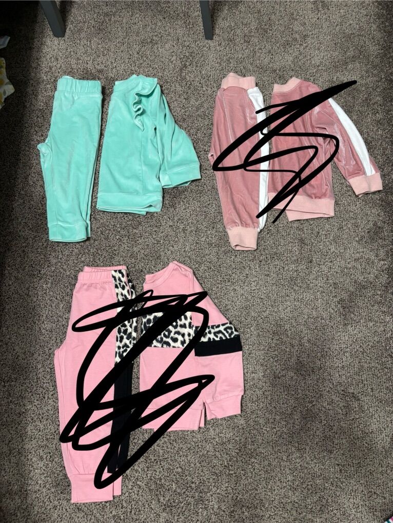 Toddler Girl Clothes- 18-24 Months, See Descriptio