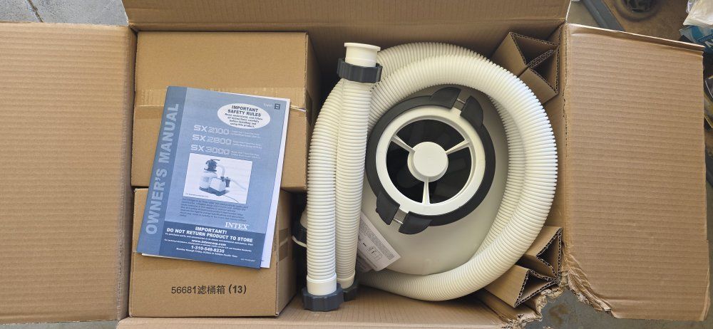 Intex SX3000 Pool Sand Filter/Pump
