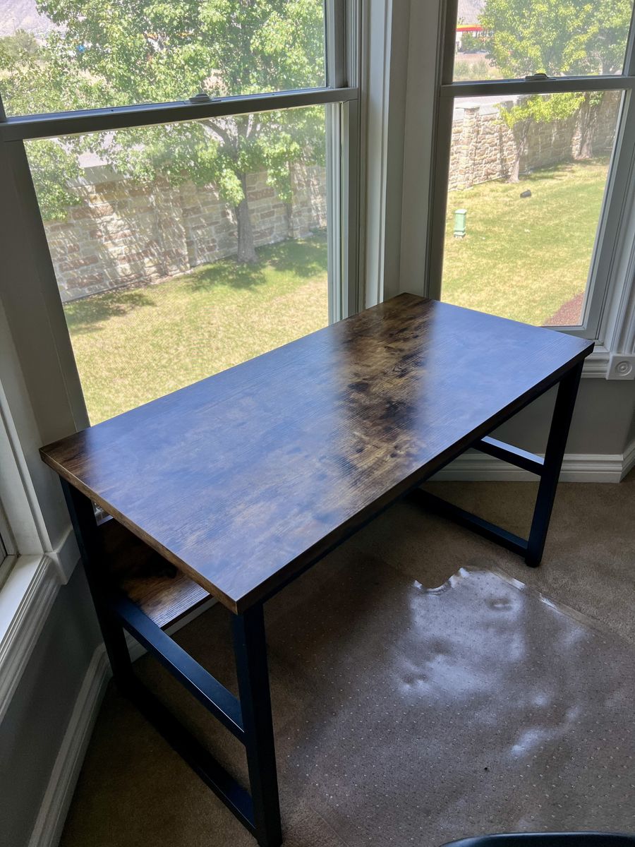 Moving Sale: Desk + Office Chair Set: