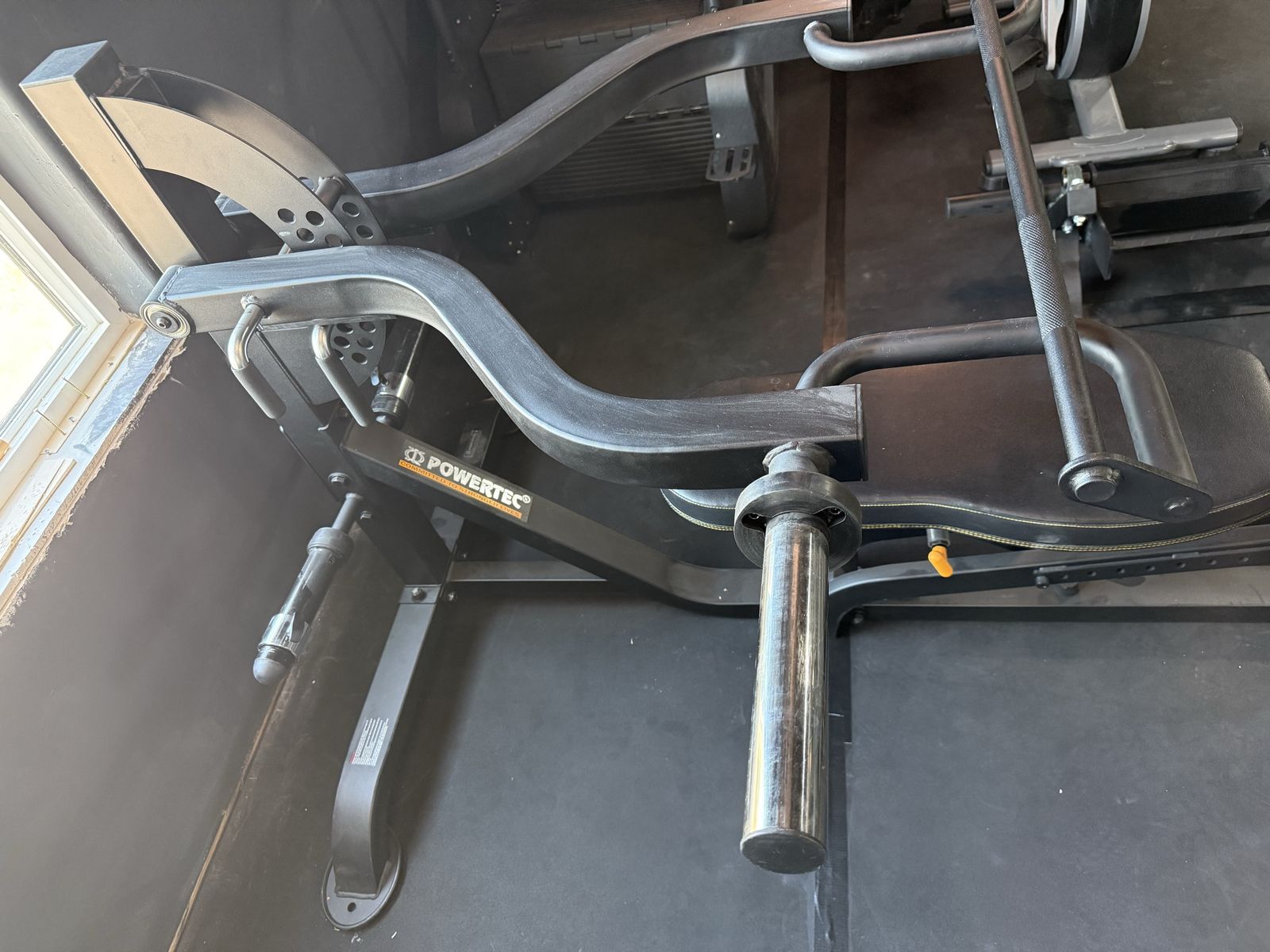 POWERTEC Leverage System Weight Bench, Multi-Function Home Gym Equipment, like new!