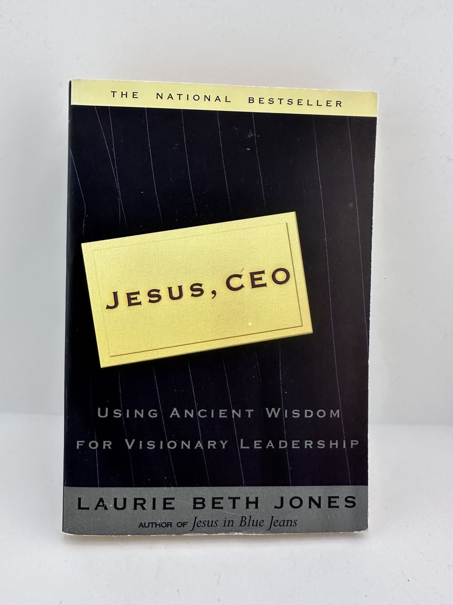 Jesus CEO Laurie Beth Jones Paperback Leadership Business Book