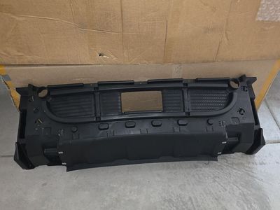Freightliner Cascadia 113 125 Front Bumper Powdercoated Gray Plastic w/o Fog Light/Parking Aid Holes