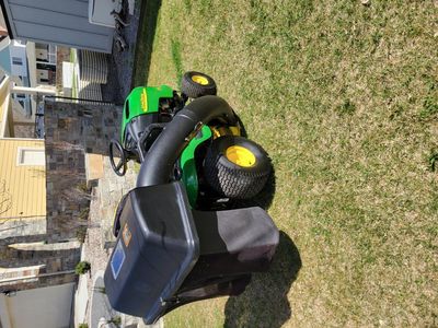 john deere riding mower