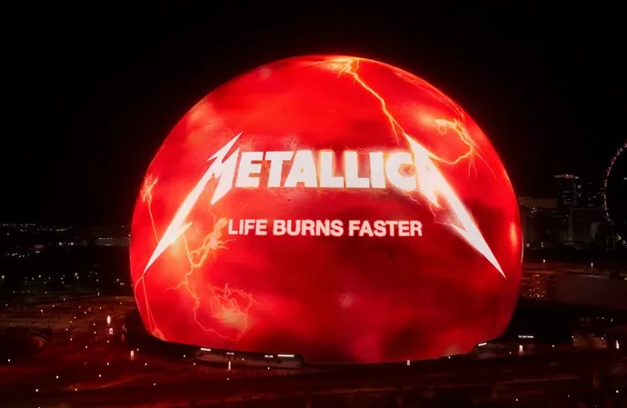 Metallica at The Sphere in Las Vegas - Oct 15th & 17th