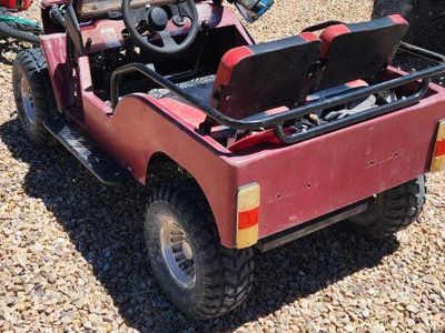 Red Mini Jeep Go-Kart - Fun Off-Road Ride