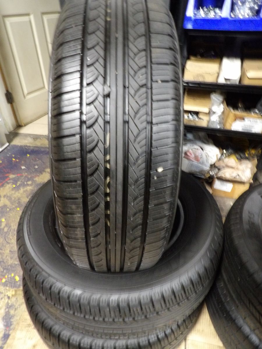 205/65R15 YOKOHAMA AVIS TOURING-S PAIR OF TWO USED TIRES