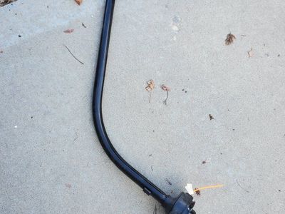 Trimmer Attachment with Curved Shaft and String Head. for Troy bilt