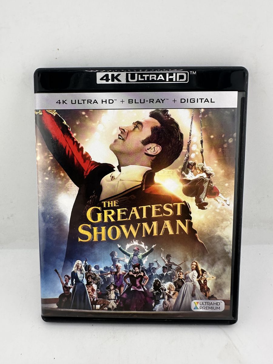 The Greatest Showman 4K Ultra HD Blu-ray + Blu-ray Hugh Jackman Musical PG