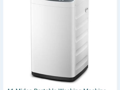 Midea Portable Washing Machine 0.9 cu. ft with 6 Cycles White