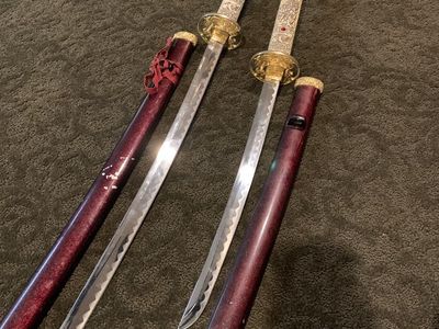 Set Of 2 Samurai Swords