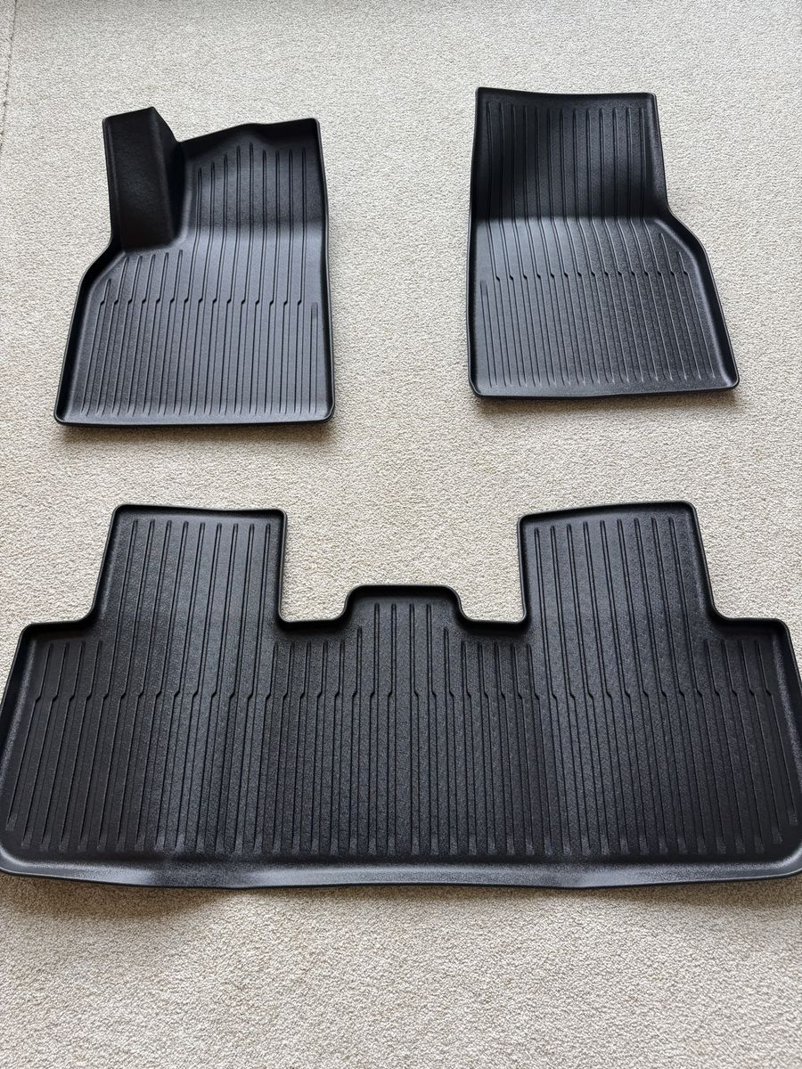 All Weather Floor Mats 2025-2026 Tesla Model Y Juniper