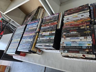 Large Lot of Assorted DVD Movies - Action, Drama, Comedy, Horror, Thriller