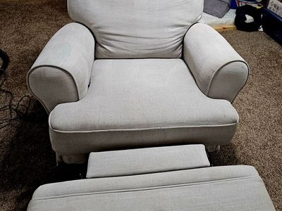 Glider reclining rocking chair
