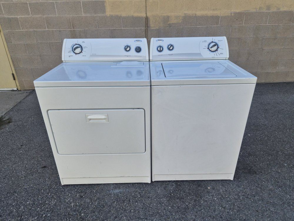 WHIRLPOOL SET WASHER AND   ELECTRIC DRYER FREE  DELIVERY !