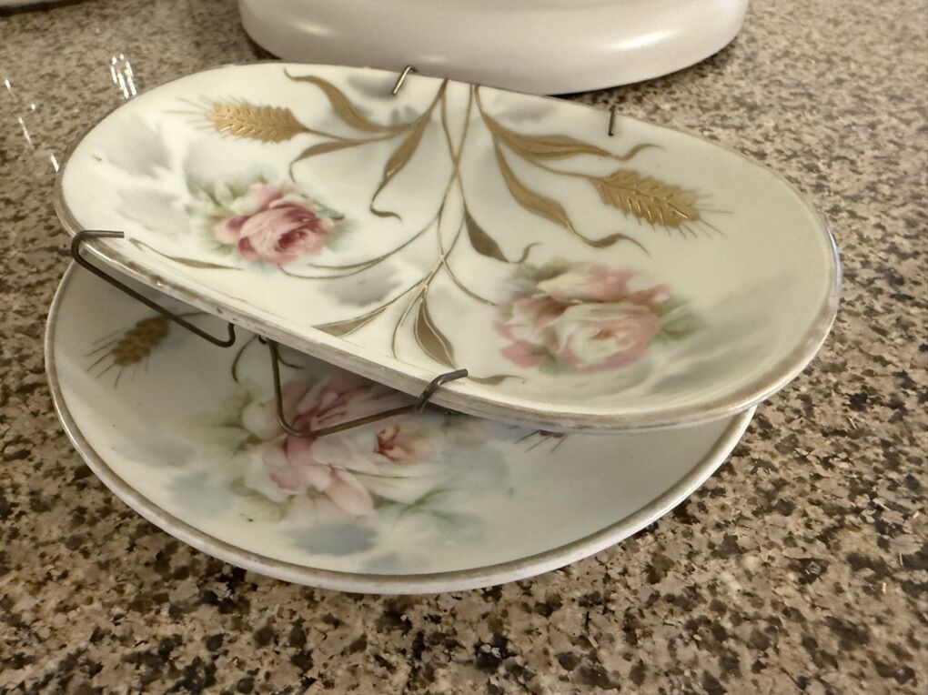 Vintage Bowl And Plate - Germany