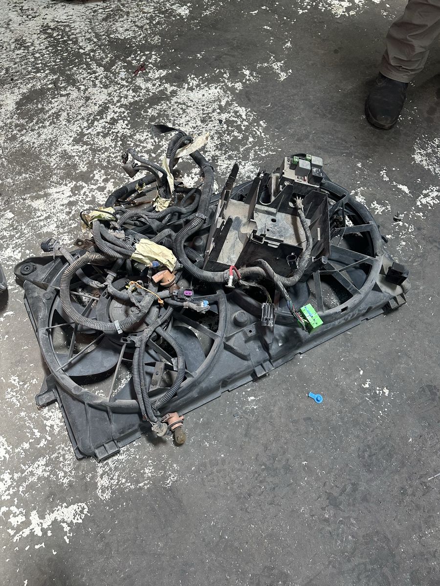 1999-2007 Chevy GMC pickup suburban GMT800 electric fan conversion