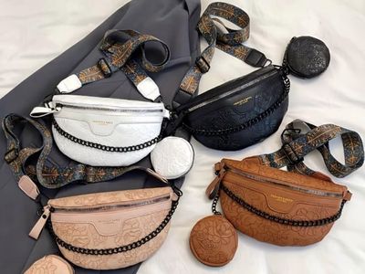 Fashion Bags Leather Floral
